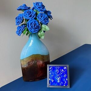 Midnight Waters Aqua Art